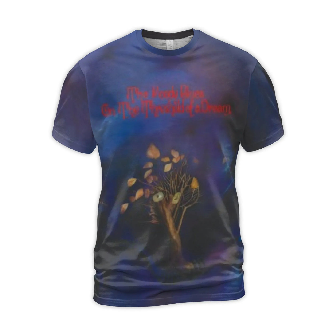 The Moody Blues T-Shirt | On The Threshold Of A Dream Album Art | Premium All-Over Print 3D Tee | Music Fan Gift For Rock Col