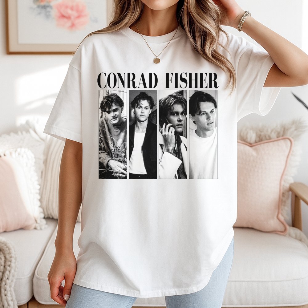 Conrad Fisher T-Shirt | The Summer I Turned Pretty Photo Collage | Premium Soft Cotton | Fan Gift for Book & Show Lovers