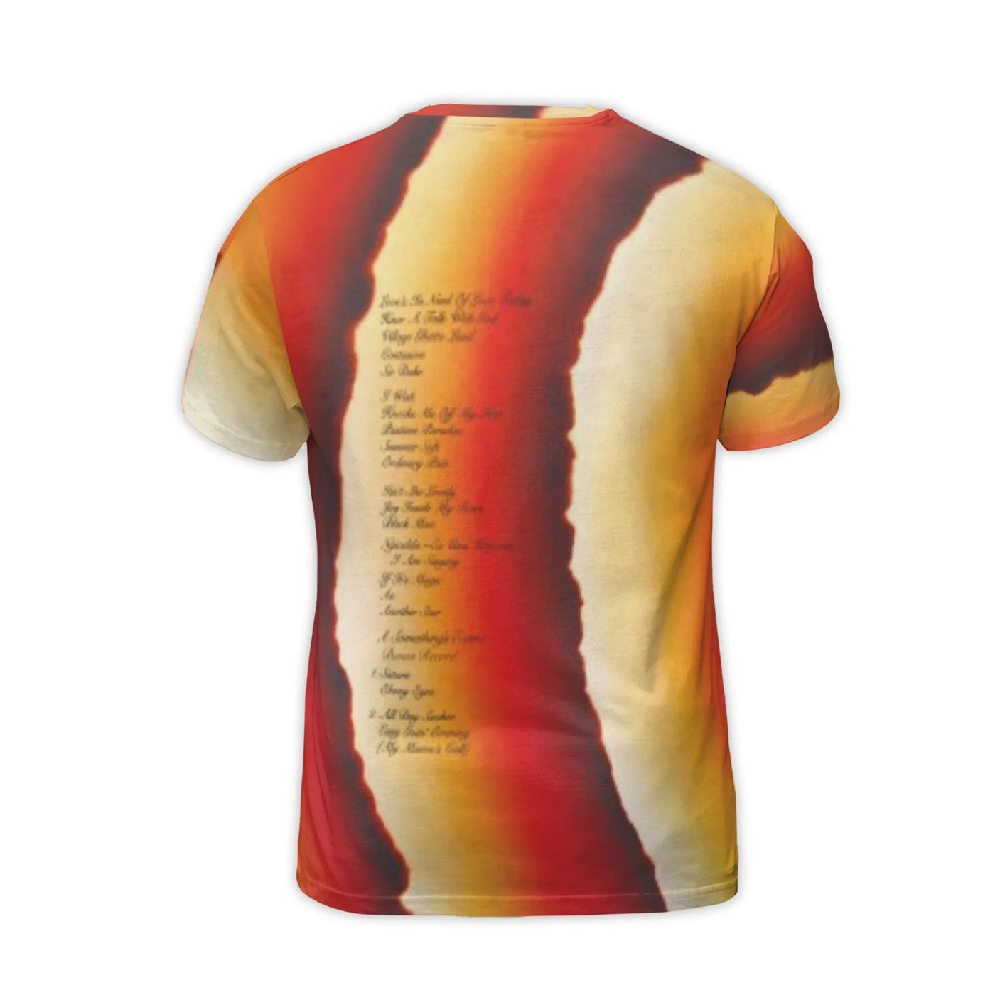 Stevie Wonder Graphic T-Shirt | Songs In The Key Of Life Album Art | Premium Polyester Blend | Music Fan Gift Idea