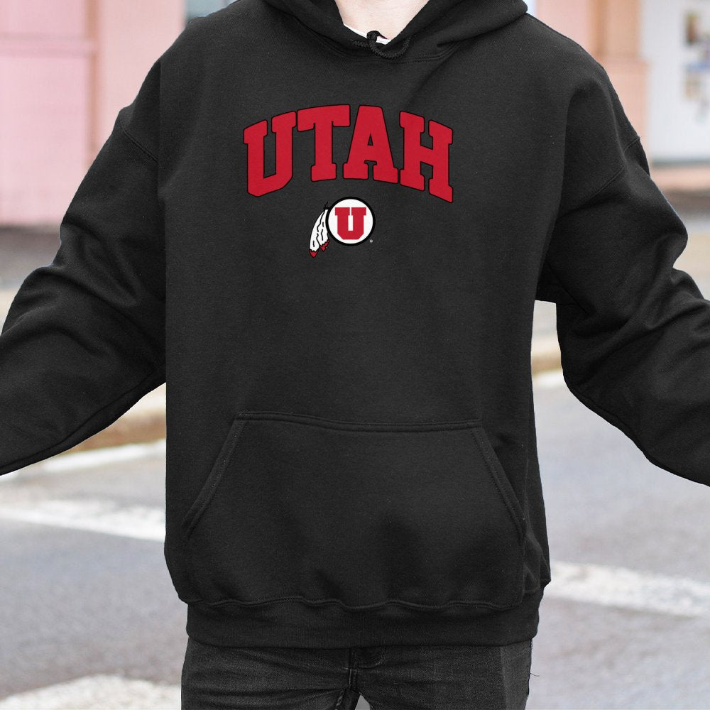 University Of Utah Hoodie | Team Logo Graphic Sweatshirt | Premium Cotton-Blend Fleece | College Fan Apparel Gift For Student